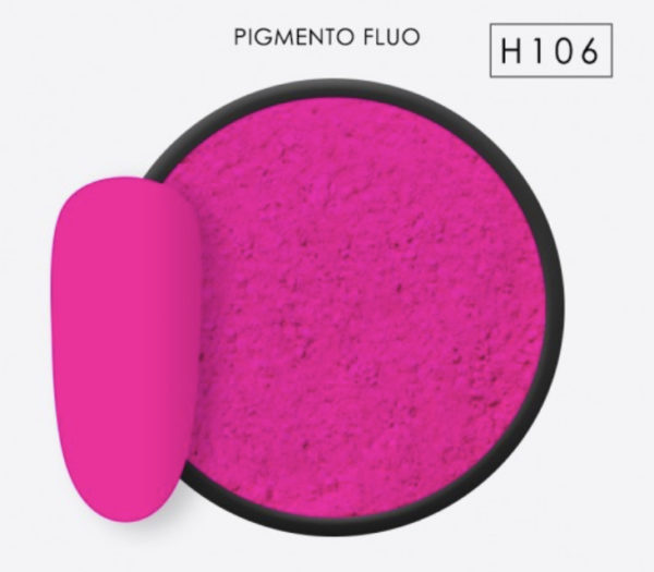 PIGMENTO Rosa FLUO UNGHIE 6