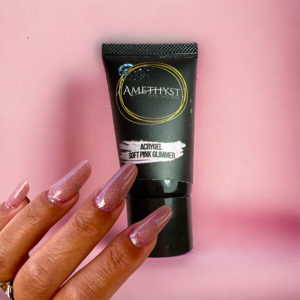 Acrygel soft pink glimmer