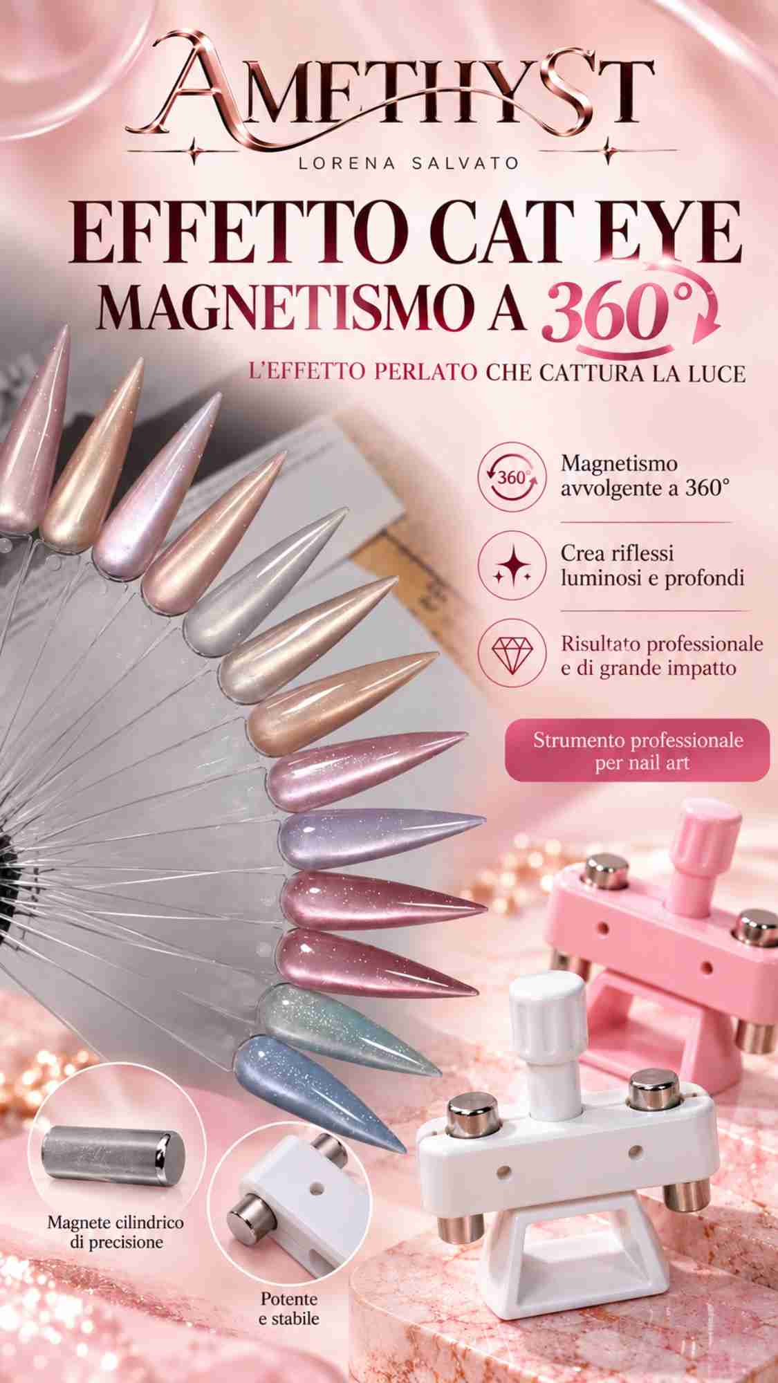 Cat Glass Magnete 360*